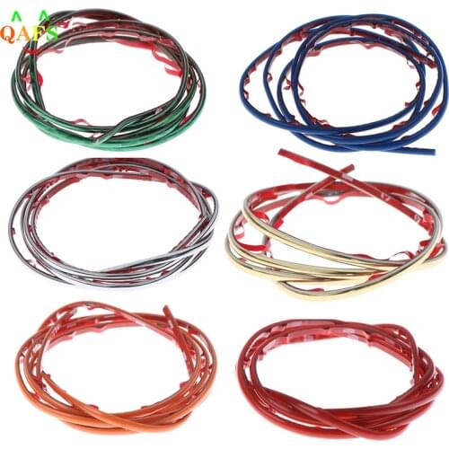 Styling Interior Exterior Decoration Door Strip Moulding Trim Dashboard Edge Universal Auto Chrome Ceyes Car Seal Accessories