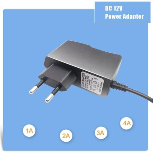LED Strip light AC 100V - 240V to DC 12V 1A 2A 3A 4A 5A 6A 8A lighting transformers Power Supply Adapter Converter Charger