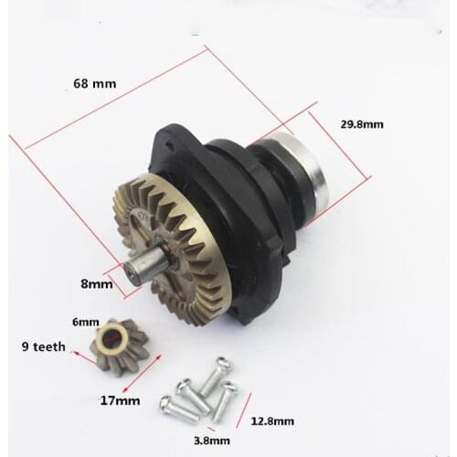 Angle grinder gear assembly adapts to Bosch TWS6600GWS6-100 angle grinder accessories