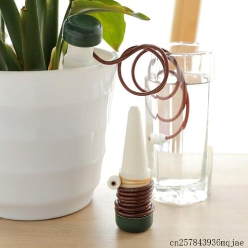 100pcs Irrigation Device Automatic Plant Waterer Watering Potted Flowers Drip Garden Tools