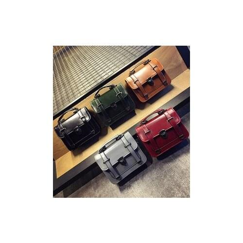 By dhl or ems 20pcs 2017 New Satchel Fashion Shoulder & Crossbody Bags Retro All-match Tide Lock Set Small Arrow Messenger Bag