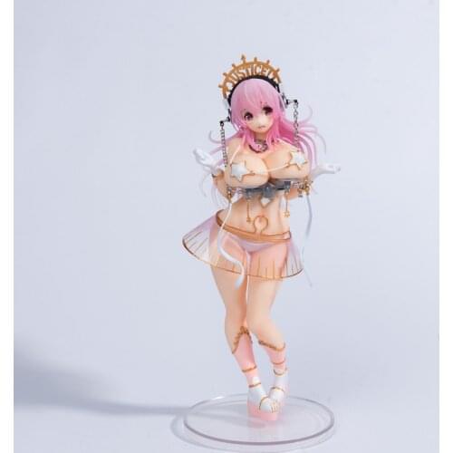 Anime SUPERSONICO Libra Ver. Sexy Girls PVC Action Figure Toy Suupaa Soniko Super Sonic Figures Adult Collection Model Doll Gift