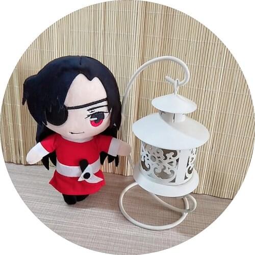 Anime Tian Guan Ci Fu Q version plush Heaven Officials Blessing Stuffed doll Pendant Toy Gift