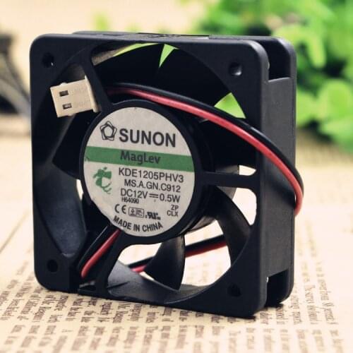 FOR SUNON/ jianzhun 5015 5CM 5 cm maglev mute cooling fan 0.5W KDE1205PHV3