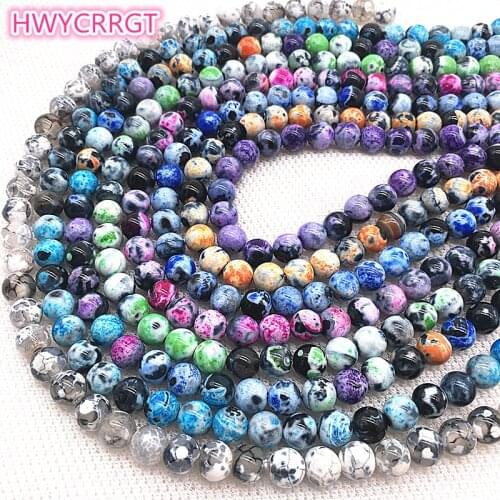 Wholesale 8mm Natural Stone Beads Loose Spacer Beads For Jewelry Making DIY Bracelet Necklace Strand 15.5