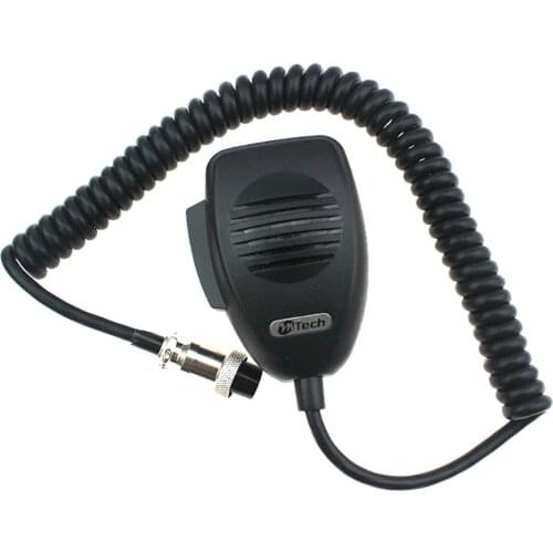 CB-12 Microphone 4 Pin Connector Mobile Radio Speaker For Cobra Uniden Galaxy Car CB 7 ULTRA Radio Two Way Radios Ham Mic