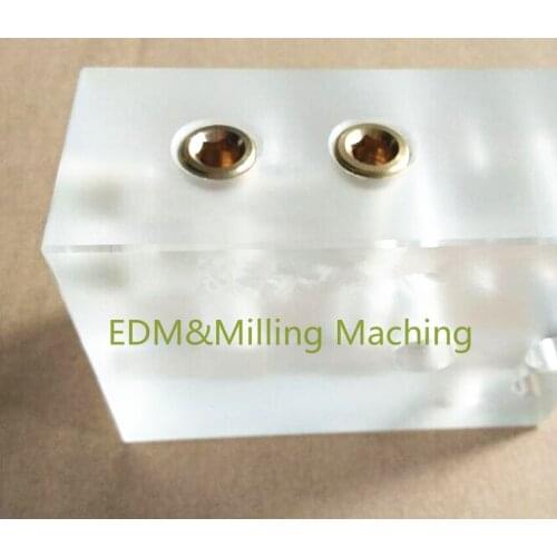CNC EDM Wire Cut Machine Outlet Device Absorbent Block 92X40X65mm For Sodick Machine Service
