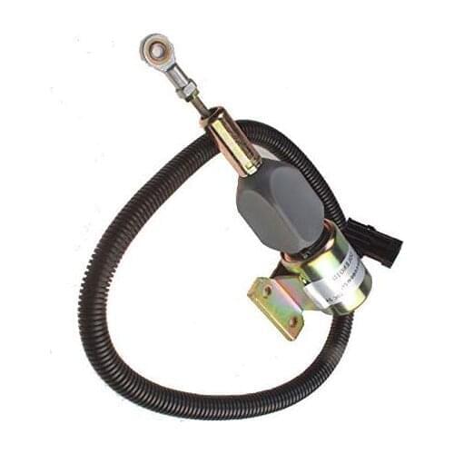 Diesel Engine Stop Solenoid 3939702, 3939703 Fuel Shut Down Solenoid for SA-4892-12 12V, SA-4892-24 24V