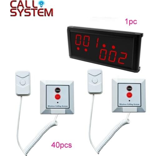 Hospital Patient Call Button Emergency Nurse Call Bell Nurse Calling System 1 screen 40 patient buzzer
