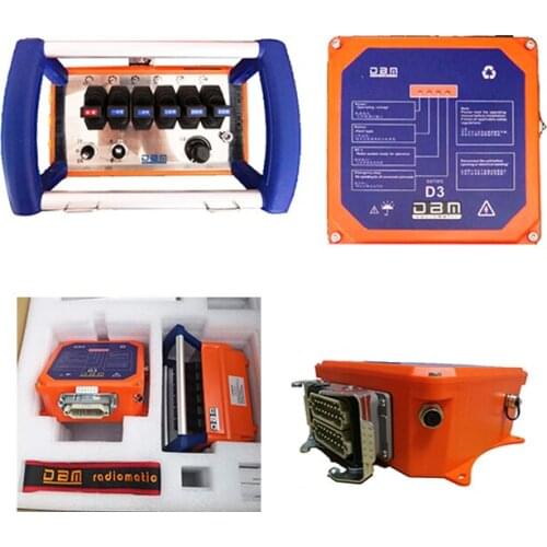 Customized overhead crane use waterproof wireless construction machinery radio joystick remote control
