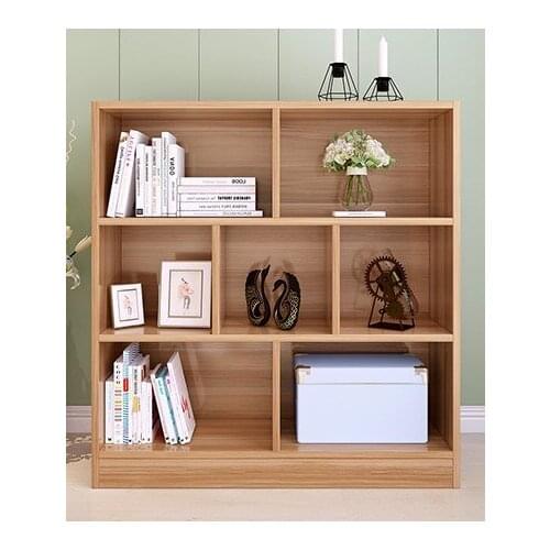 Simple Modern Creative Bookshelf Bookcase Free Combination Students Simple Bookcase Living Room Storage Floor Type Household Ca