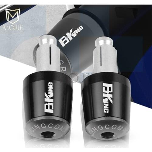 7/8" 22mm Motorcycle Handlebar Grips End Handle Bar Cap End Plug For Suzuki B-KING BKING 2008-2012 2009 2010 2011
