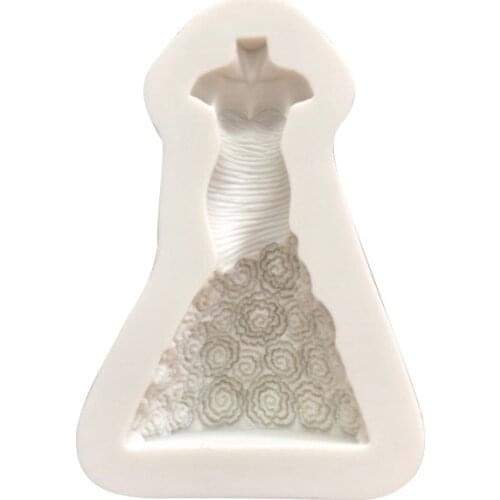 Sugar-turning silica gel mold, Penglai skirt sub-cake mold