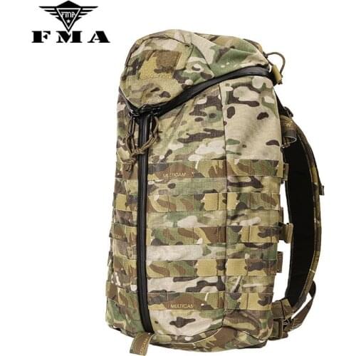 FMA Tactical Backpack Y ZIP City Assault Pack Multicam 500D Nylon for Airsoft Sports Hunting Tactical Pouches Free Shipping