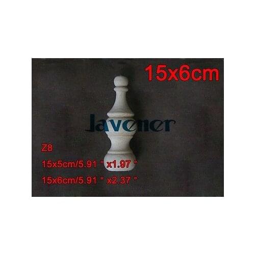 Z8 -15x6cm Wood Carved Onlay Applique Carpenter Decal Wood Working Carpenter Leg Fitment Cabinet