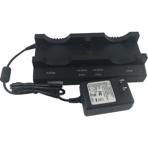 Brand new South gnss dual charger for south GPS battery double charge station Input 12VDC 1.25A Output 2*8.4VDC 400mA