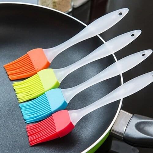 1pcs Silicone Pastry Brush Baking BBQ Bakeware Cake Pastry Bread Oil Cream Cooking Basting Brush Kitchen Accessories