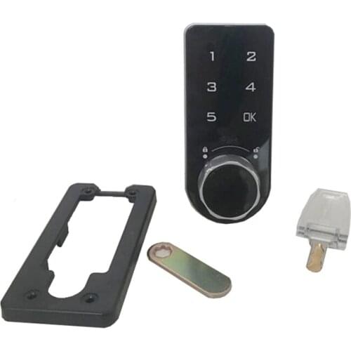 ABS Touch Keypad Password Code Cabinet Drawer Lock With Key For cabinet drawer Mailbox