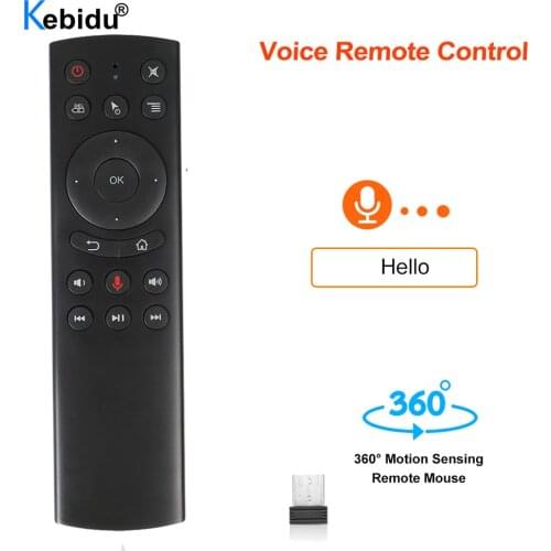2.4GHz Wireless G20S Voice Remote Control Mini Keyboard G20 Fly Air Mouse Microphone Gyro for Android TV Box H96 MAX X2 X96 MINI
