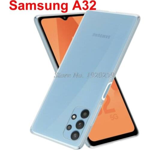 For Samsung Galaxy A32 A325F Case Silicon Cover Soft TPU Matte Back Phone Protector Shell For Samsung A32 4G 5G Capa Phone Coque