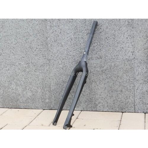 FK-010 : UD Carbon Matt Cycling Mountain Bike Bicycle MTB Fork for 26" wheel 1 1/8" ~ 1 1/2" steerer fork