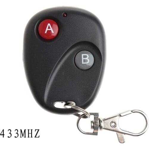 HX6A A&B Key DC12V Gate RF Wireless Remote Control Garage Door Transmitter 433MHz