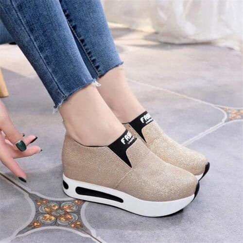 Women Shoes Casual Sneakers Female Loafers Fashion Brand Casual Luxury Wedges Spring Autumn Designer Platform Shoes Sneakers