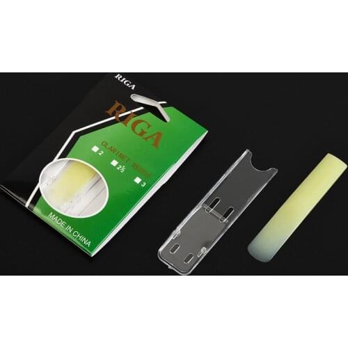 Reusable Clarinet Resin Reed Durable Sax Reed Practical Instrument Accessories Suitable for Beginner Student &T8