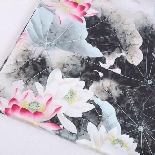 Mylb Cartoon Printed Fabric Cherry Blossom Japanese Style for Dress Cloth Tailoring Accessories