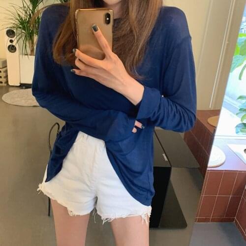 New Spring Top Sexy T Shirt Women Elasticity T-Shirt Korean Style Tee Woman Clothes Slim Tshirt Female Skinny Long Sleeve Tops