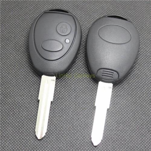 PINECONE Key Case for LAND ROVER 2 Buttons Car Key Uncut Blade Blank Remote Key Shell Cover 1 PC