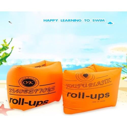 Learn to swim buoyancy cuff toys outdoors 15-90KG adult swimming ring for children Independent dual airbag design Thickened safe