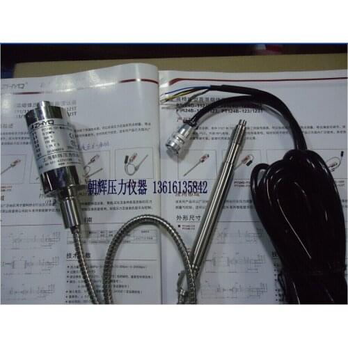 Shanghai Chaohui high temperature melt pressure sensor pressure transmitter PT124B- 30MPa -M14 2MV