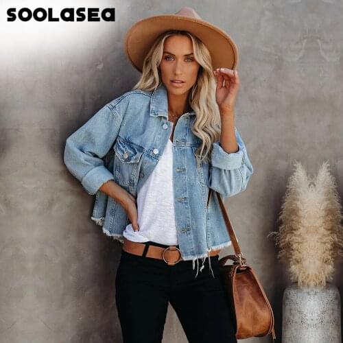 Soolasea Womens Denim Jackets
