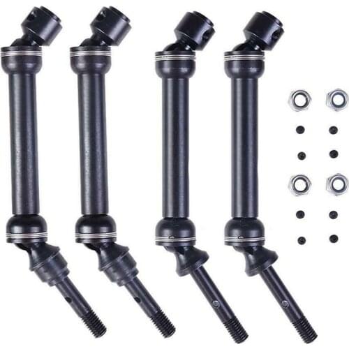 Steel Before After Transmission Shaft Front Rear Axle For Rc Car 1/10 Traxxas Slash 4x4 Inner Diameter 5mm Shrink 109mm-150mm