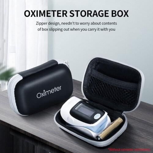 Eva Neutral Oximeter Storage Bag Protection Box Kit Medical Bag Oximeter Cover Kit Bag Protection Bag