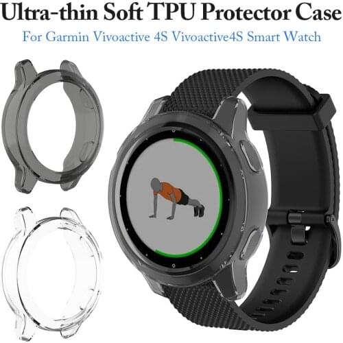 TPU Protector Cover Case Protective Shell Anti Scratch For Gar Min Vivoactive 4S Vivoactive4S Smart Watch Protector Cases