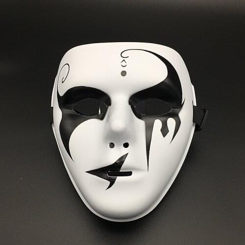1pc Carnival Hip-Hop GHOST DANCE Jabbawockeez Face Mask Carnival Party Mask Dancers Dance Together Performances