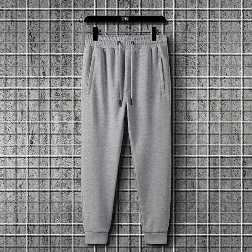 2021 Autumn Spring Black Grey Nylon Sweat Pants Sweatpants Streetwear Joggers Sport Oversize Harajuku Trousers MenS Fashion