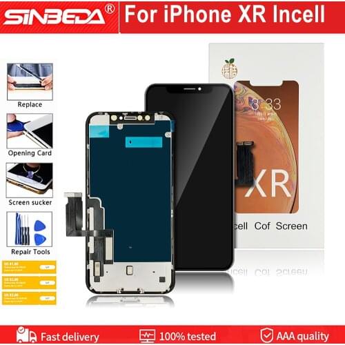 AAA+++ Incell 6.1 LCD For iPhone XR Screen Display Replacement Digitizer Assembly Touch Pantalla For iPhone XR LCD Repair Phone