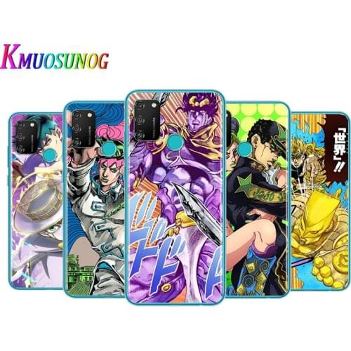 Transparent Cover JoJo Bizarre Adventure For Honor V30 View 20 V20 30i 30S 30 20S 20E 20i 20 Lite Pro Plus Phone Case