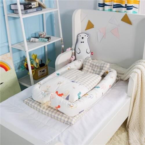 Baby Kids Infant CO Sleeping Crib Bed Portable Crib Bassinet Basket Baby Travel Bed Baby Bumper Baby Crib Bedding Sets