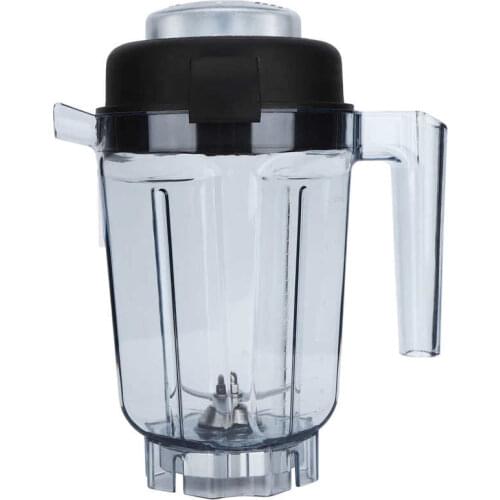 For Vitamix Juicer Blender Container 32oz Transparent Food Blender Container Cup with Blade Lid Knife Replacement Accessories