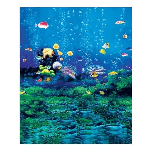 Underwater Photography Backdrops High Clear Fish and Water Photo Background for Photo Studio Custom Newborn Baby Photos Props