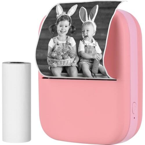 X1 Portable Mini Pocket Printer 80mm BT Wireless Thermal Photo Printer 300dpi Receipt Paper Sticker Inkless Printing Android iOS