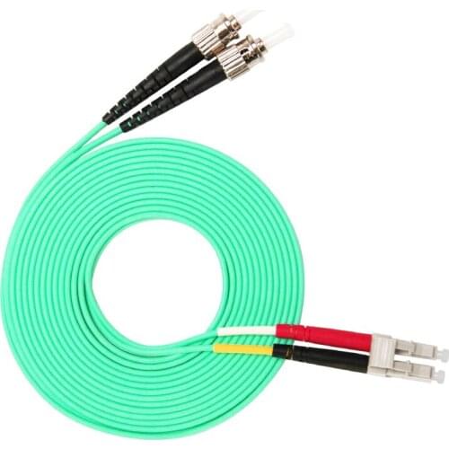 LC to ST 10GB Laser Optimized Multimode Fiber Patch Cable OM3 LC/UPC to ST/UPC optical fiber patch cord 3M 5M 10M 15M