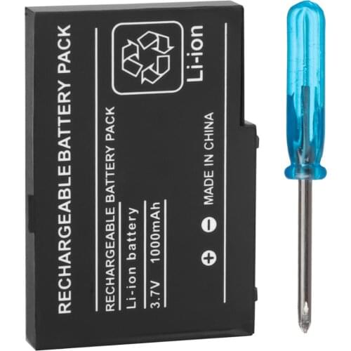 1pc 3.7V 1000mAh Rechargeable Lithium-ion Battery for Nintendo DSL NDS Lite