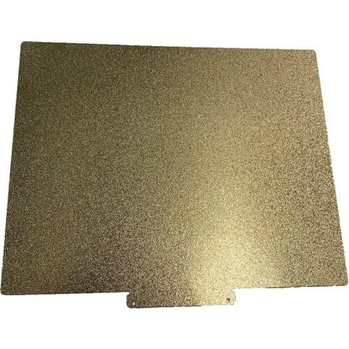 FLEXBED Upgrade Raise3d E2 Heat Bed, 256*368mm Removal Spring Steel Sheet Double Sided Textured PEI Powder Coated Build Plate