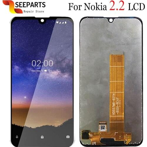 Original Tested For Nokia 2.2 LCD Display Touch Screen Digitizer Assembly Repair Replacement Parts For Nokia 2.2 LCD Screen