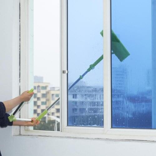 Cleaning Glass Mop Multi Sponge Cleaner Brush Sponge Washing Telescopic High-rise Windows Dust Brush Easy Clean the Windows